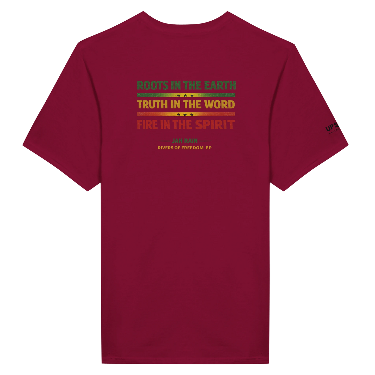Upstr8 Voice of the Ancients T-shirt (Backprint)