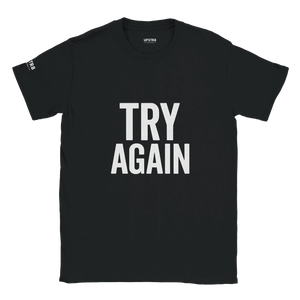 Upstr8 Try Again/Jah Rain Music T-shirt