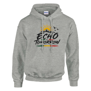 Upstr8 Unisex echo of Tomorrow Hoodie (Backprint)