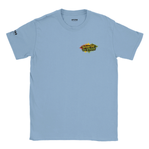 Upstr8 Wake Up/Roots Unisex T-shirt (Backprint)
