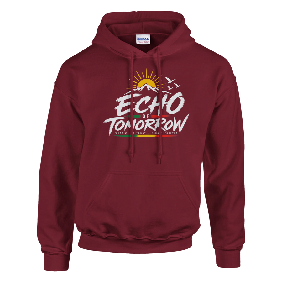 Upstr8 Unisex Echo of Tomorrow Hoodie (Backprint)