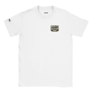 Upstr8 Roots/Jah Rain Unisex T-shirt (Backprint)