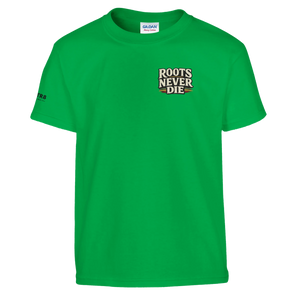 Upstr8 Roots/Jah Rain Unisex Kid's T-shirt (Backprint)