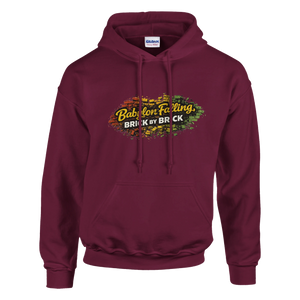 Upstr8 Babylon Falling Unisex Hoodie (Backprint)