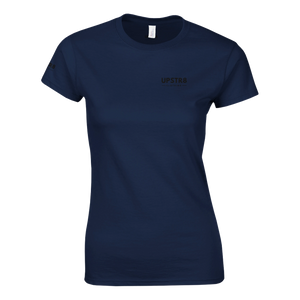 Upstr8 Roots Never Die Women's T-shirt (Backprint)
