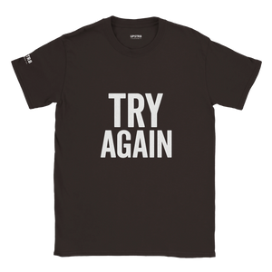 Upstr8 Try Again/Jah Rain Music T-shirt