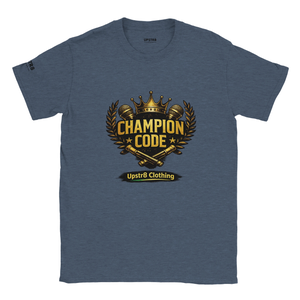 Upstr8 Champion Code Unisex T-shirt