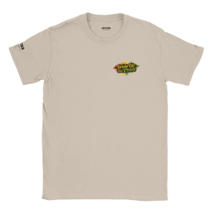 Upstr8 Wake Up/Roots Unisex T-shirt (Backprint)