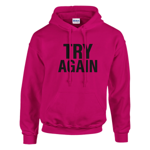 Upstr8 Try Again/Jah Rain Music Unisex Hoodie