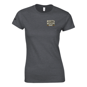 Upstr8 African Roots Women's T-shirt (Backprint)