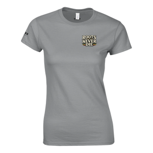 Upstr8 African Roots Women's T-shirt (Backprint)