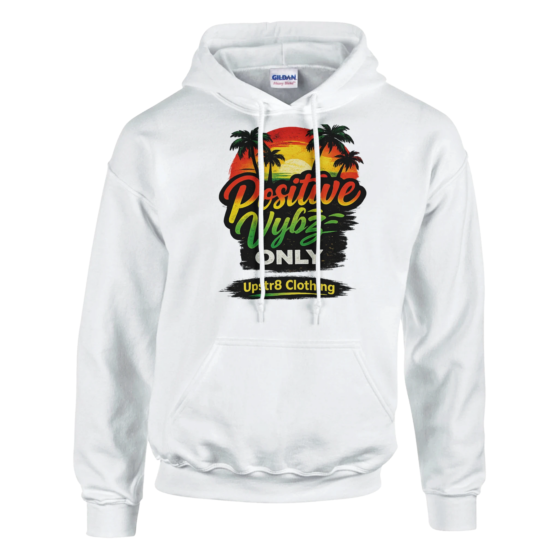 Upstr8 Positive Vybz/Jah Rain Music Unisex Hoodie