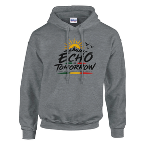 Upstr8 Unisex echo of Tomorrow Hoodie (Backprint)