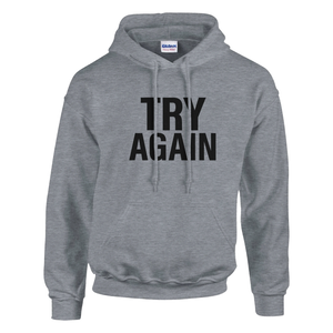 Upstr8 Try Again/Jah Rain Music Unisex Hoodie