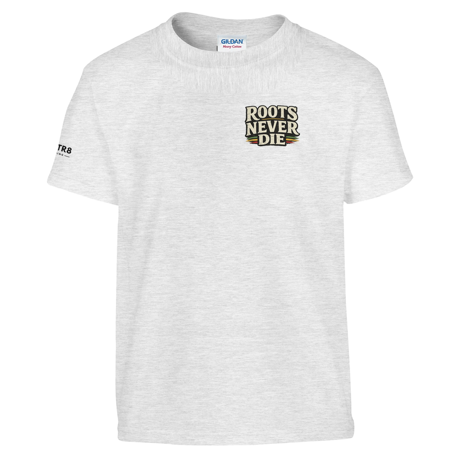 Upstr8 Roots/Jah Rain Unisex Kid's T-shirt (Backprint)
