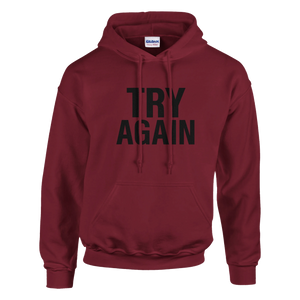 Upstr8 Try Again/Jah Rain Music Unisex Hoodie