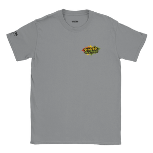 Upstr8 Wake Up Unisex T-shirt (Backprint)