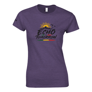 Upstr8 Women's Echo of Tomorrow T-shirt (Backprint)