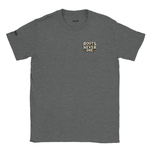 Upstr8 Roots/Jah Rain Unisex T-shirt (Backprint)
