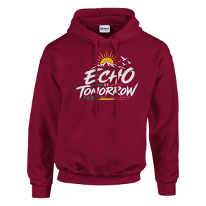 Upstr8 Unisex Echo of Tomorrow Hoodie (Backprint)