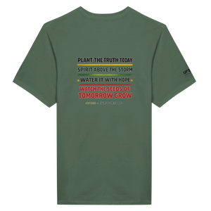 Upstr8 Seeds of Tomorrow T-shirt (Backprint)