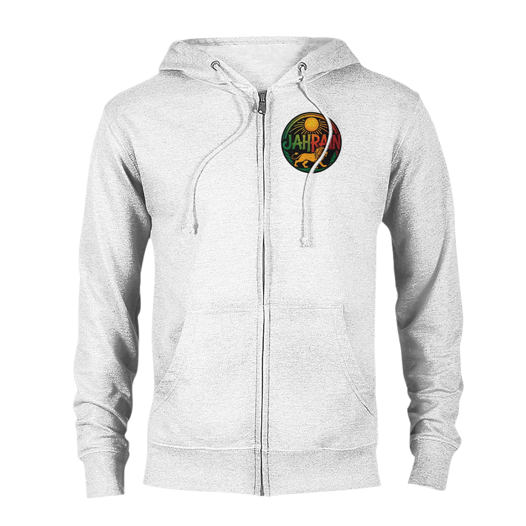 Upstr8 Jah RainClassic Unisex Zip Hoodie (Backprint)