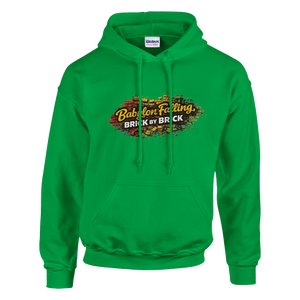 Upstr8 Babylon Falling Unisex Hoodie (Backprint)