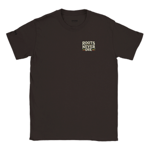 Upstr8 Roots/Jah Rain Unisex T-shirt (Backprint)