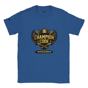 Upstr8 Champion Code Unisex T-shirt