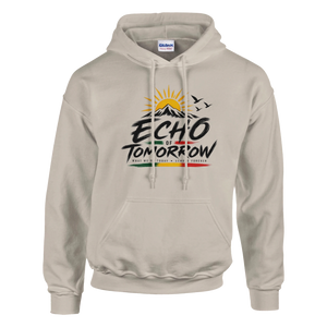Upstr8 Unisex echo of Tomorrow Hoodie (Backprint)