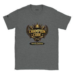 Upstr8 Champion Code Unisex T-shirt