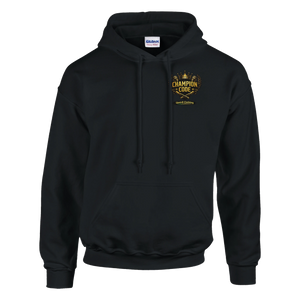 Upstr8 Champion Code Unisex Hoodie (Backprint)