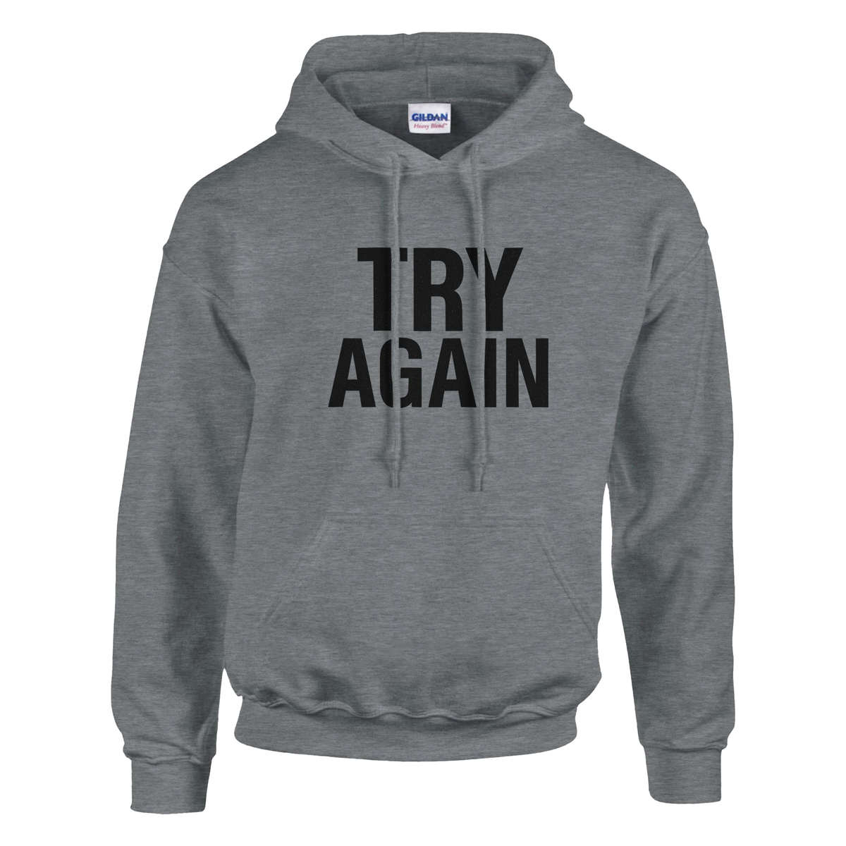 Upstr8 Try Again/Jah Rain Music Unisex Hoodie