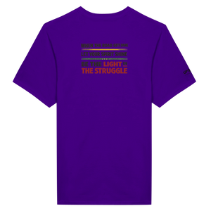 Upstr8 Light in the Struggle T-shirt (Backprint)