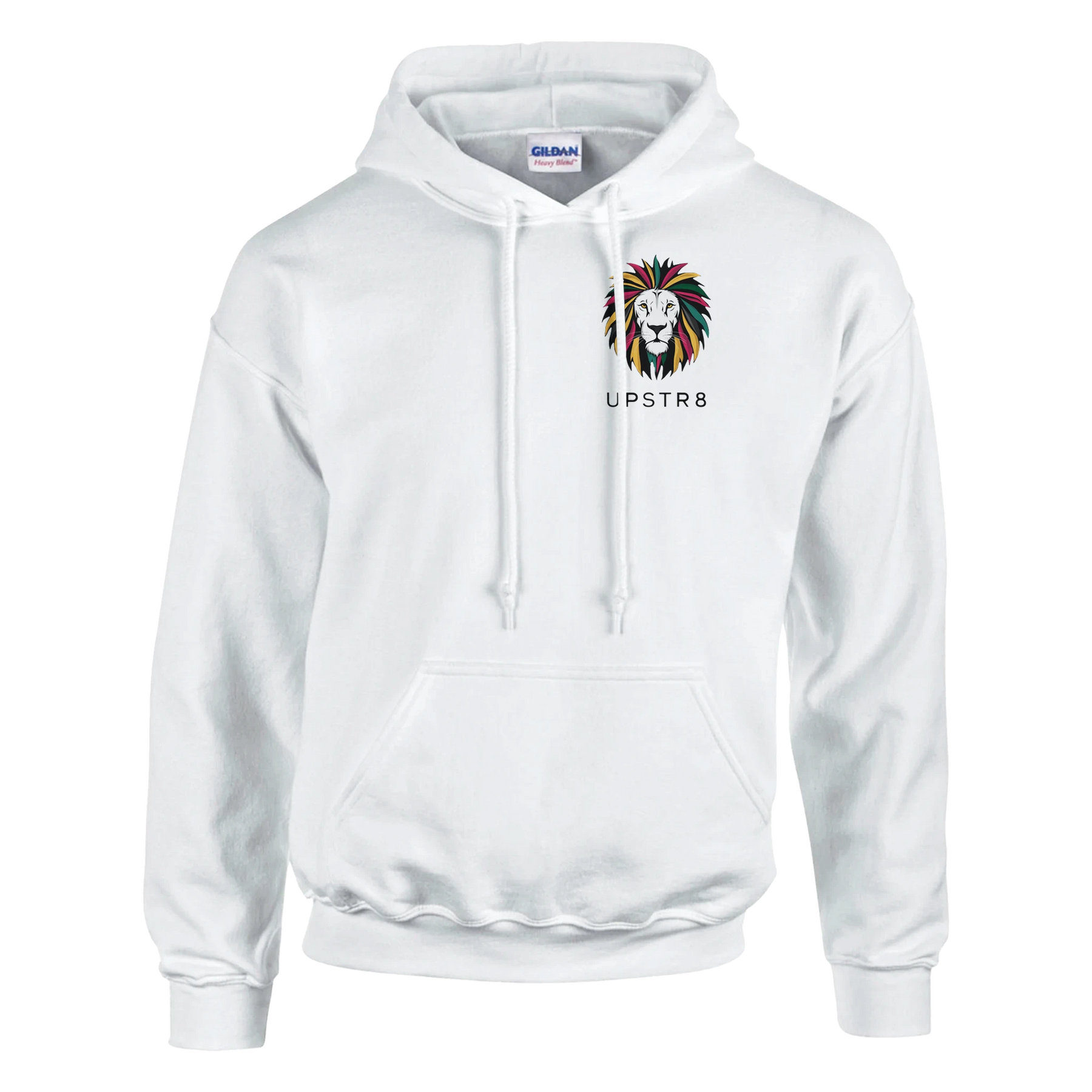Upstr8 Lion Unisex Hoodie (Backprint)
