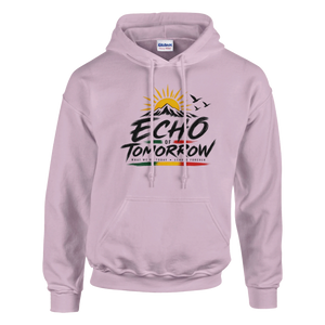 Upstr8 Unisex echo of Tomorrow Hoodie (Backprint)