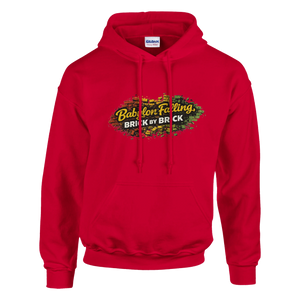 Upstr8 Babylon Falling Unisex Hoodie (Backprint)
