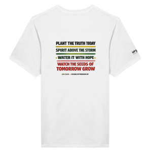 Upstr8 Seeds of Tomorrow T-shirt (Backprint)