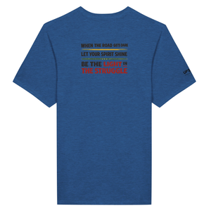 Upstr8 Light in the Struggle T-shirt (Backprint)