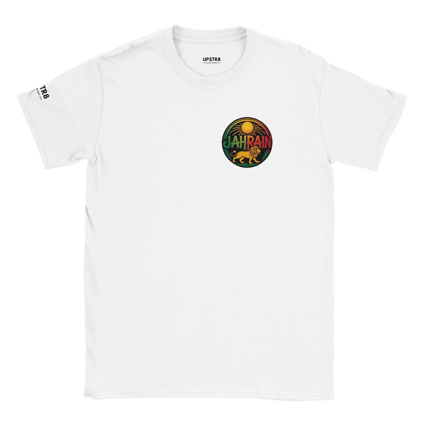 Upstr8 Jah Rain T-shirt (Backprint)