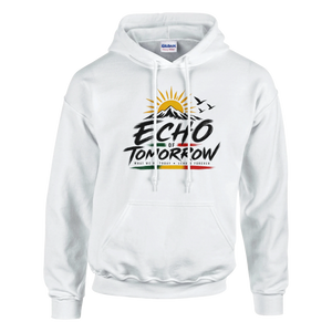 Upstr8 Unisex echo of Tomorrow Hoodie (Backprint)