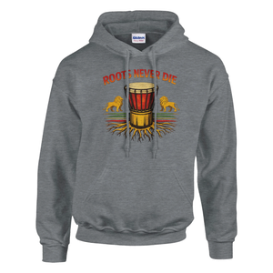 Upstr8 Roots/Music Unisex Hoodie (Backprint)