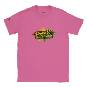 Upstr8 Wake Up/Roots Unisex T-shirt (Backprint)