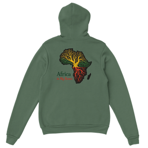 Upstr8 African Roots Unisex Hoodie (Backprint)