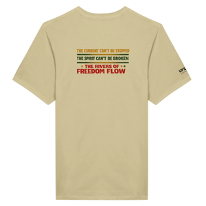 Upstr8 Rivers of Freedom T-shirt (Backprint)