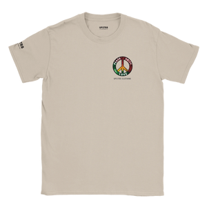 Upstr8 Peace T-shirt (Backprint)
