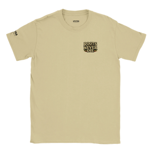 Upstr8 Roots/Jah Rain Unisex T-shirt (Backprint)