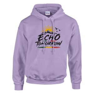 Upstr8 Unisex echo of Tomorrow Hoodie (Backprint)
