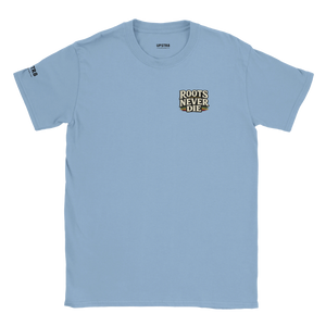Upstr8 Roots/Jah Rain Unisex T-shirt (Backprint)