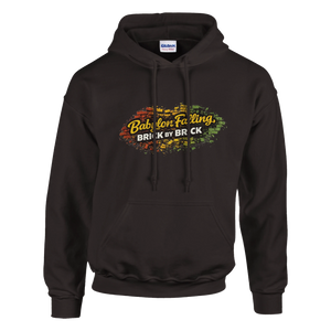 Upstr8 Babylon Falling Unisex Hoodie (Backprint)